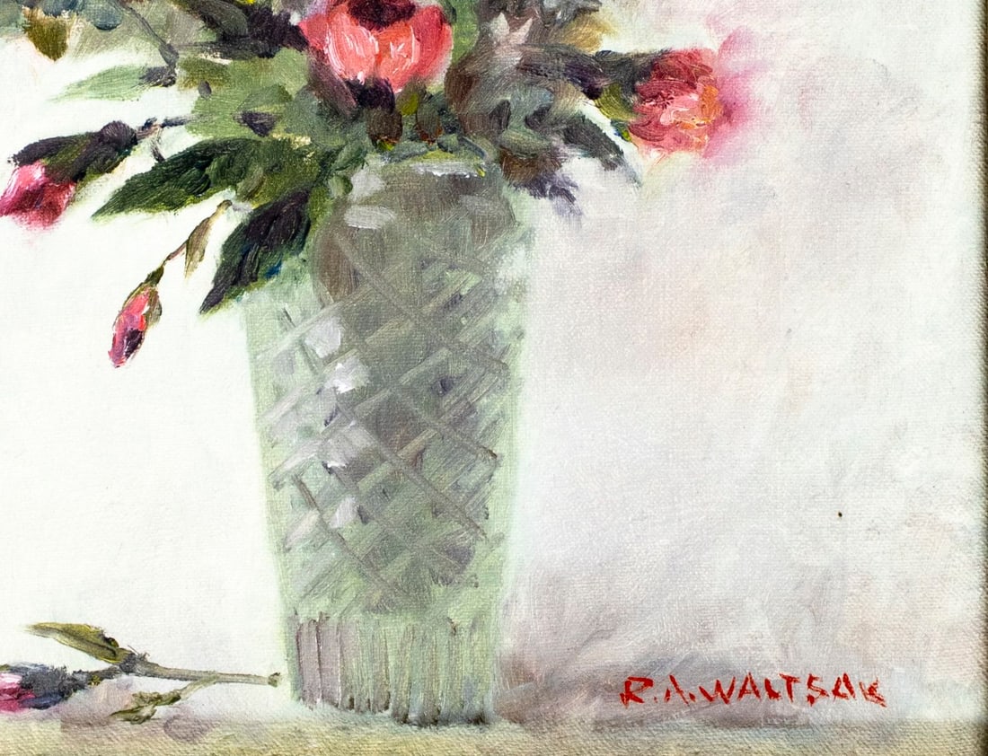 Robert Waltsak (NJ,b 1944) oil painting - 7