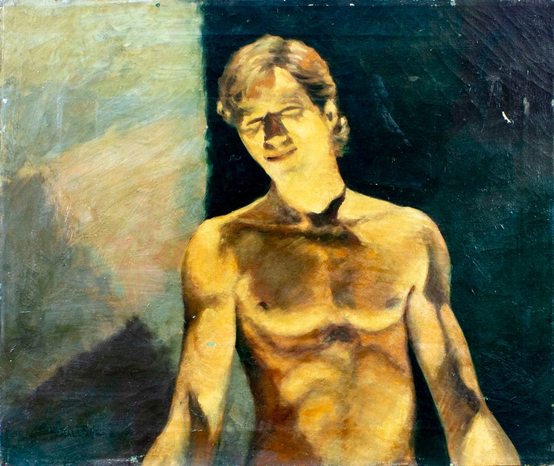 Michael L Smith (US,20C) oil painting - 3