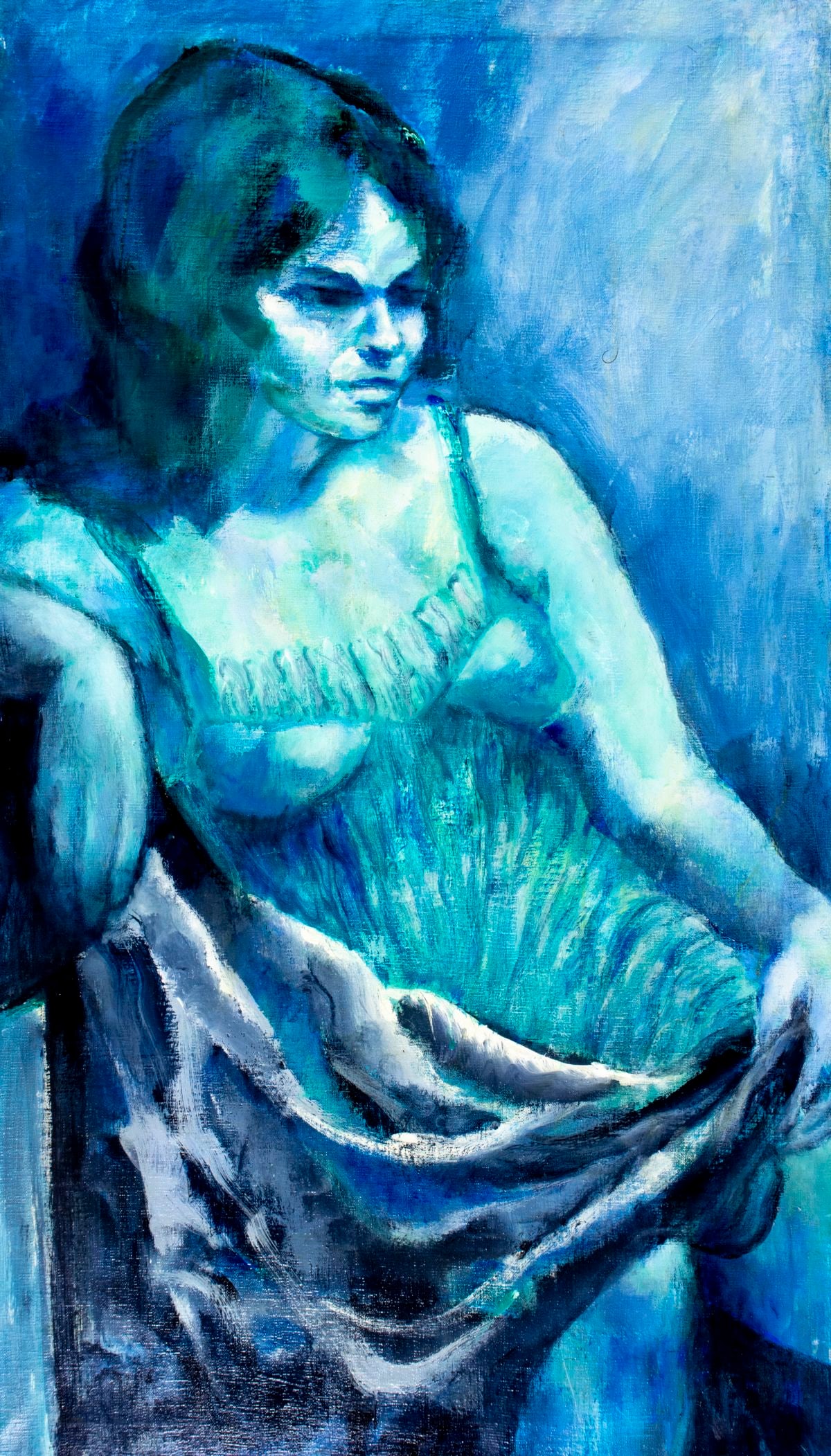 Thelma Thal (NY,1903-2001) oil painting (1 of 15)