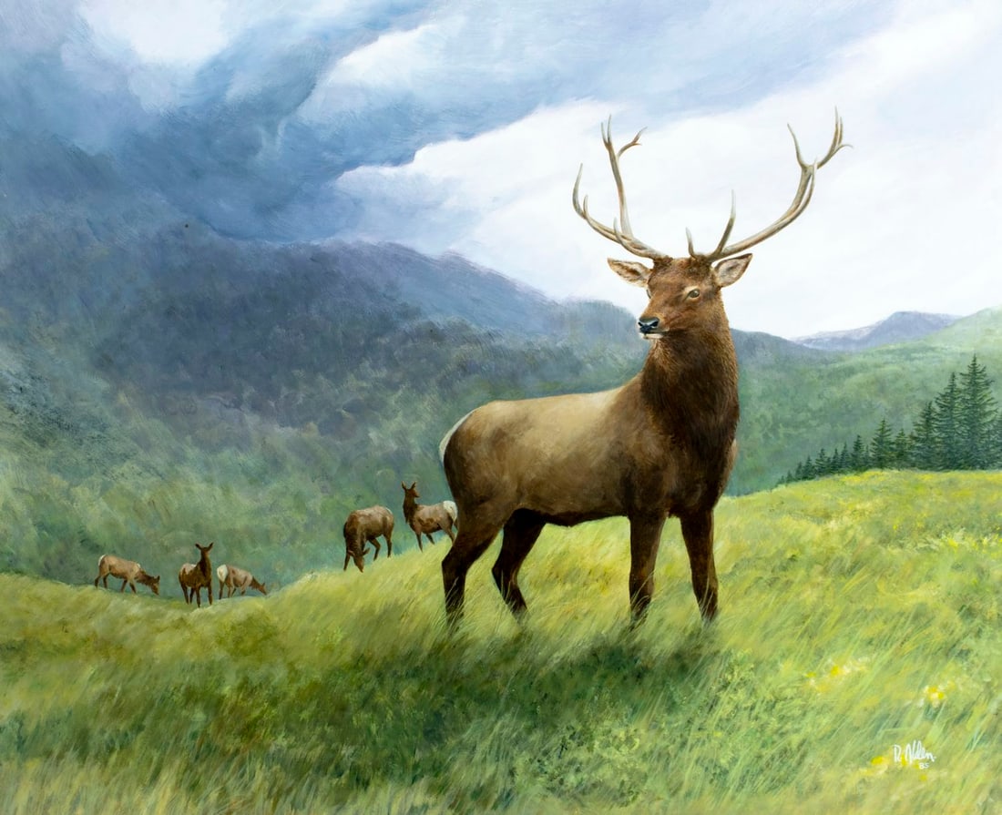 Rudolph Alden (NY,20C) oil painting (1 of 12)