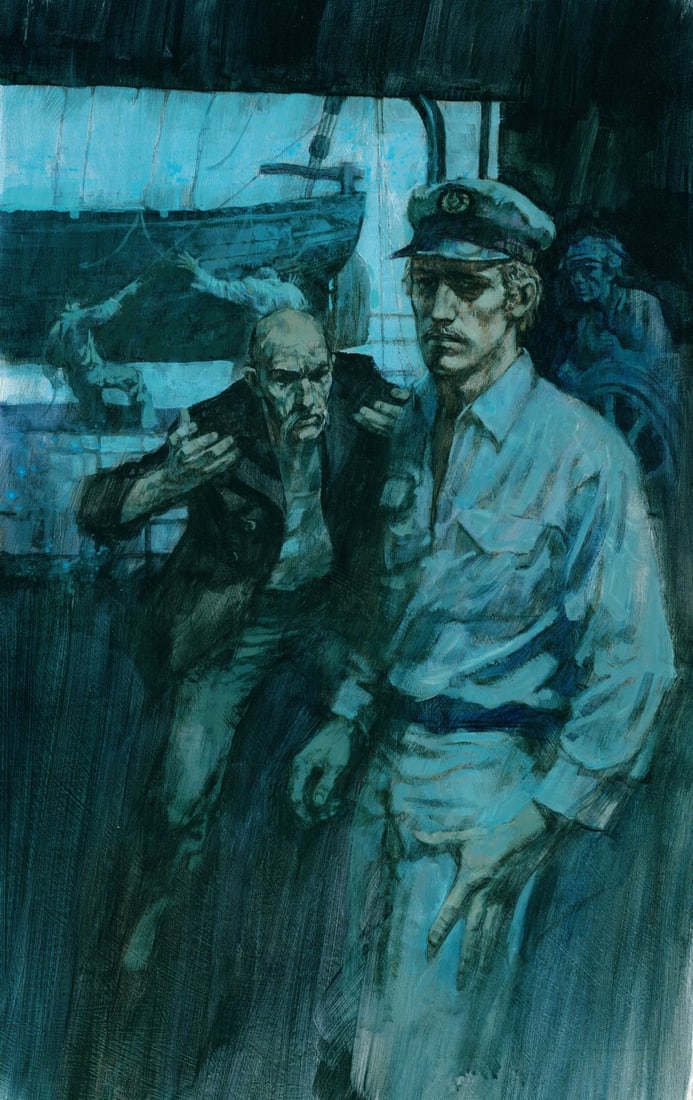 H Tom Hall (PA,NY,1932-2010) oil painting (1 of 13)