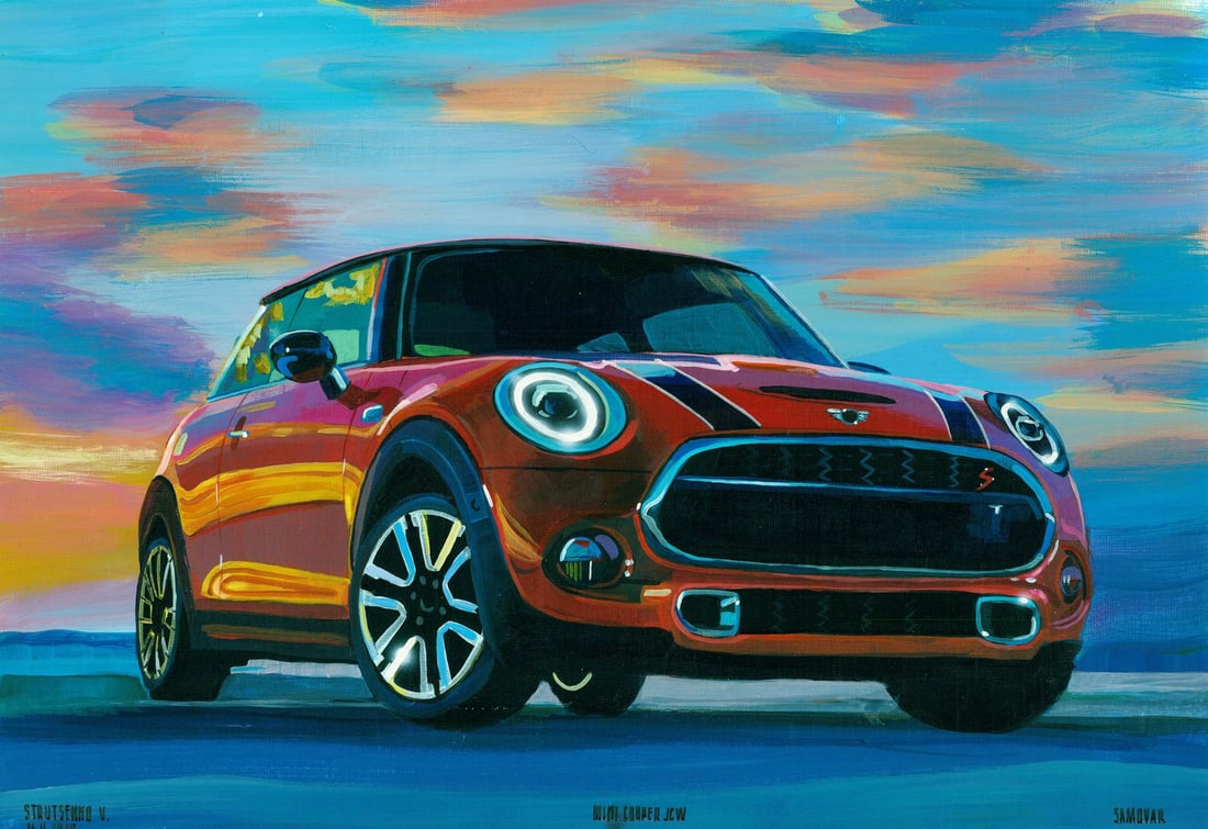 Volodymyr Strutsenko (Ukraine,20/21C) acrylic painting (1 of 12)