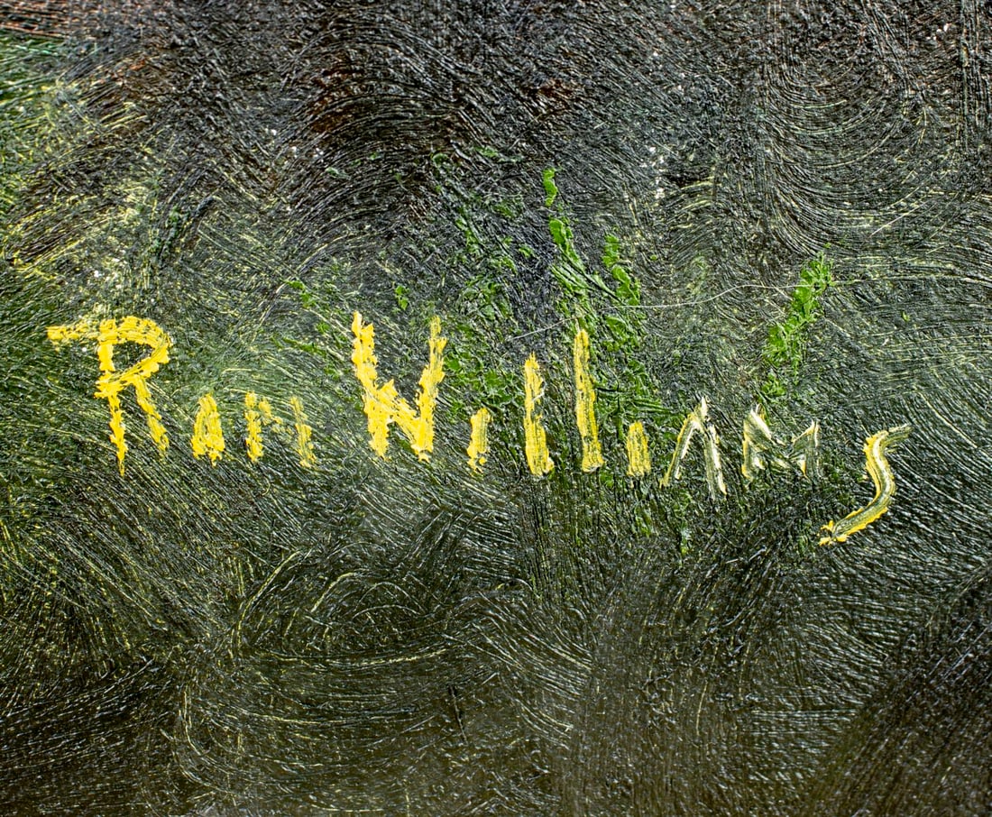 Ron Williams (TN,1947-2016) oil painting - 4