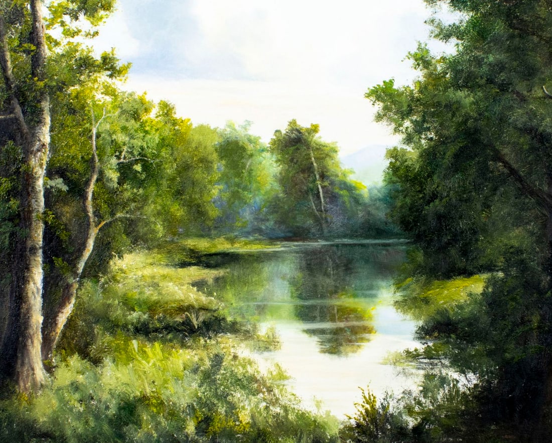 Ron Williams (TN,1947-2016) oil painting - 5