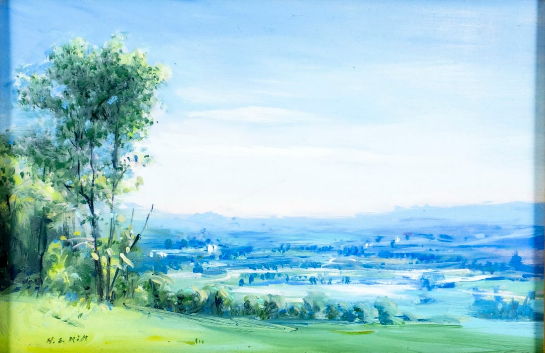 Hae Suk Kim (NY,20C) oil painting (1 of 12)