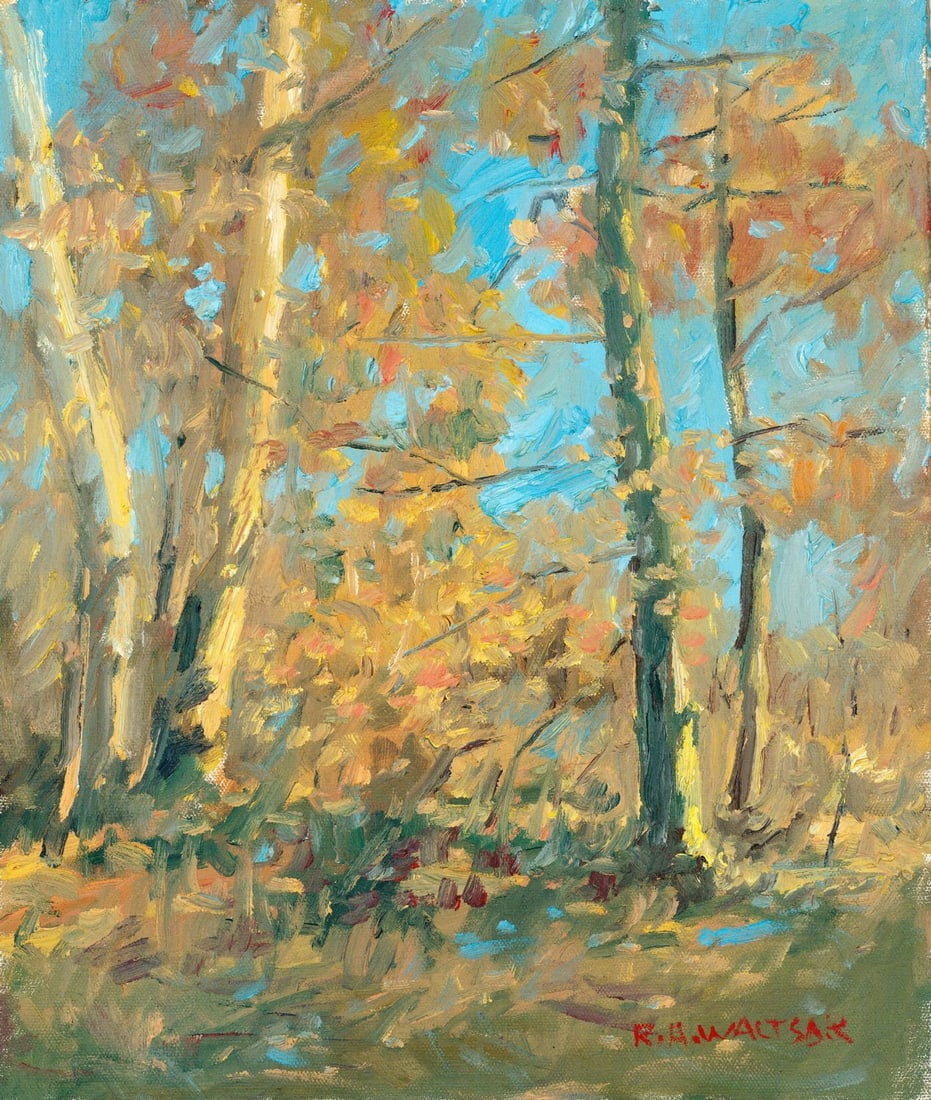 Robert Waltsak (NJ,b 1944) oil painting (1 of 12)