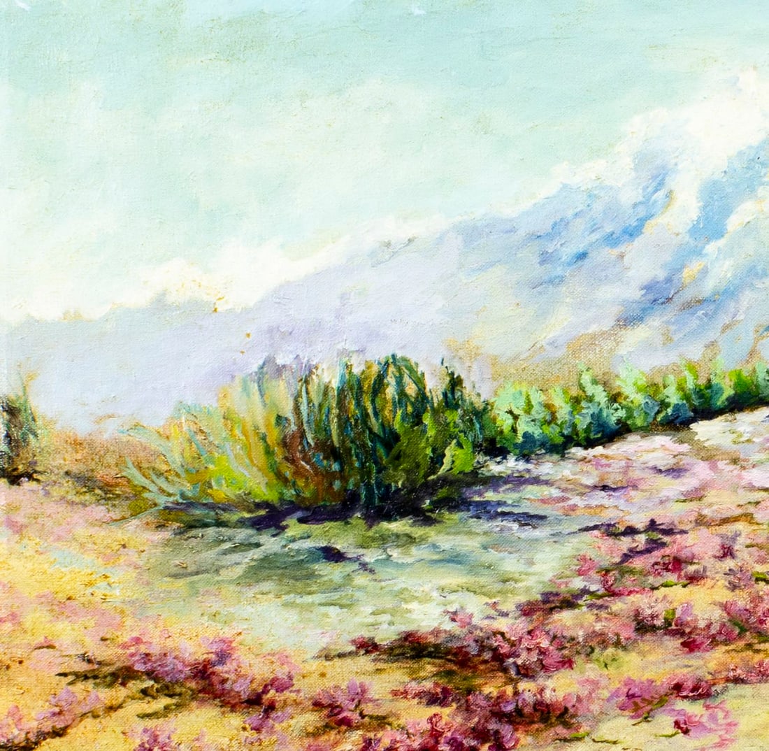 Zella G Knox Woolm (CA,IA,1876-1973) oil painting - 6