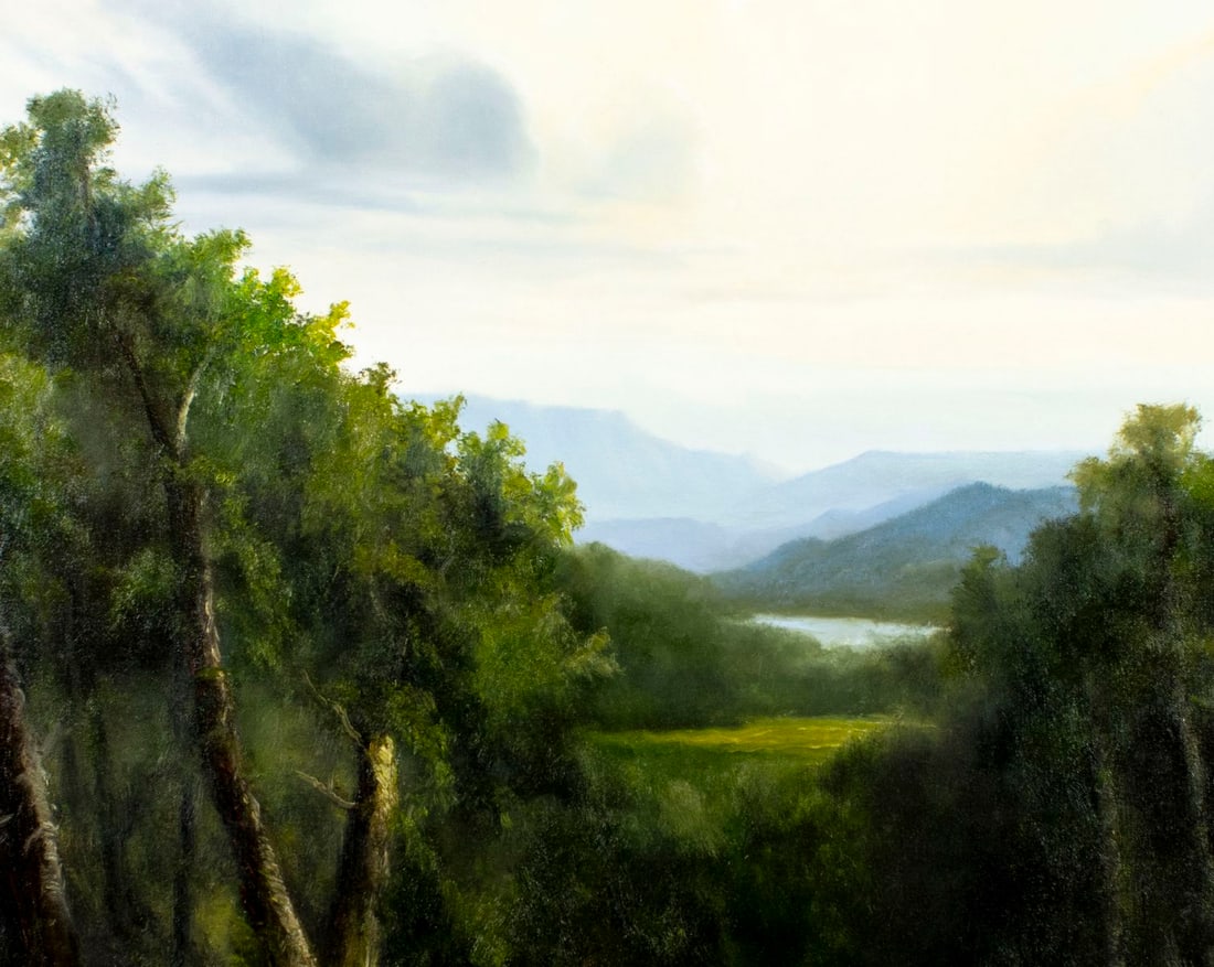 Ron Williams (TN,1947-2016) oil painting - 5