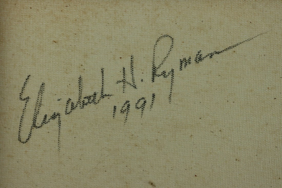 Elizabeth N Ryman (US,20C) oil painting - 13