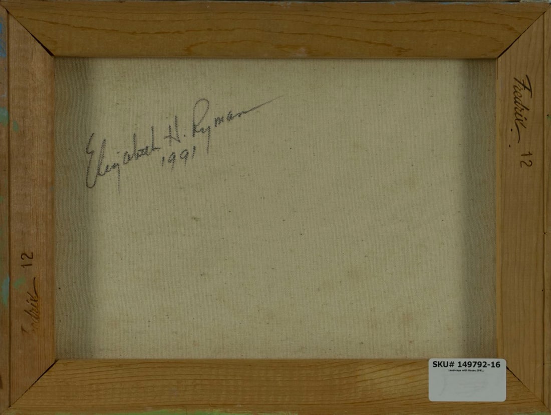 Elizabeth N Ryman (US,20C) oil painting - 9