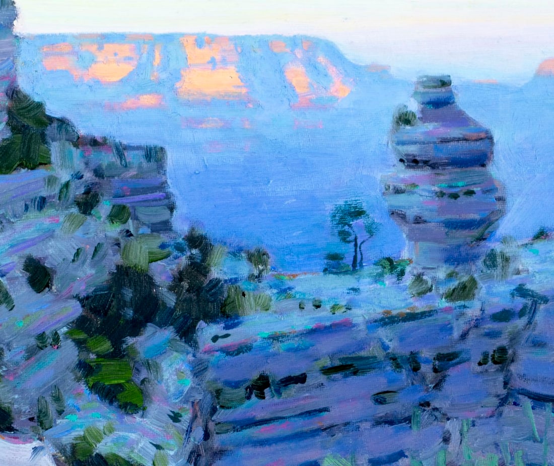 Robert Goldman (AZ,CA,IL,b 1948) oil painting - 5