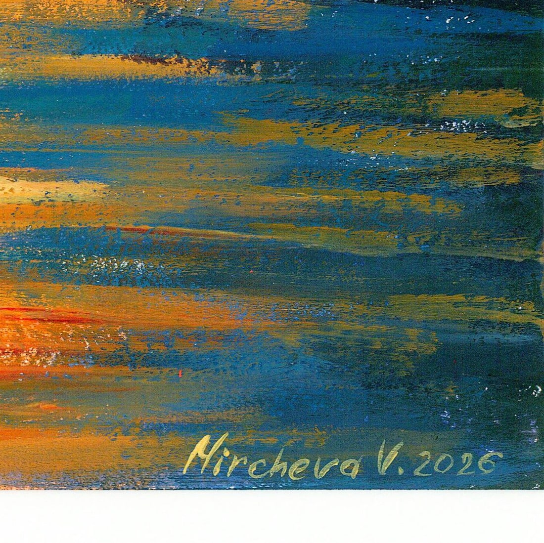 Valeria Mircheva (Ukraine,20/21C) acrylic painting - 4