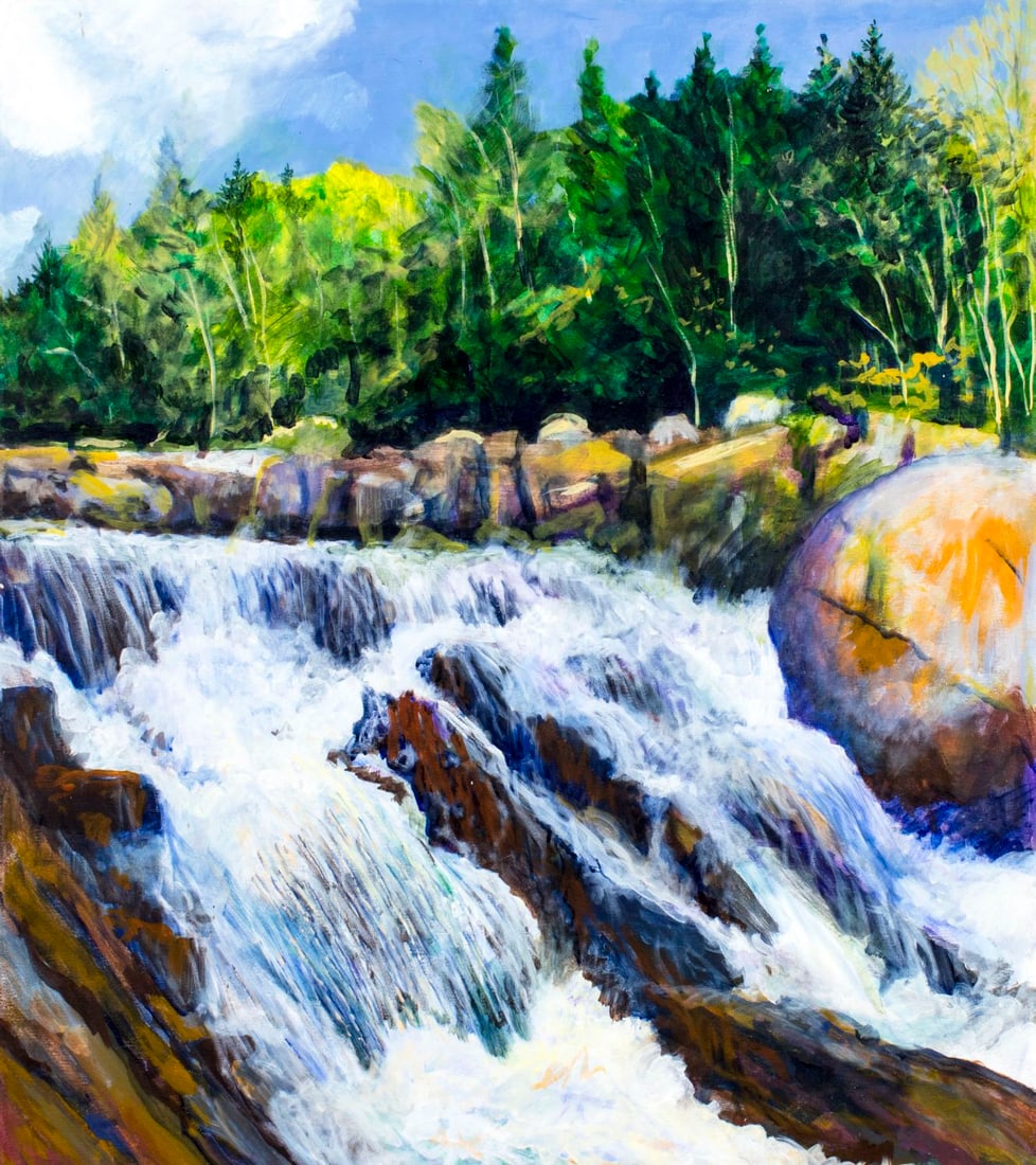 William J Adelman Jr (NY,MA,1928-2014) oil painting - 6