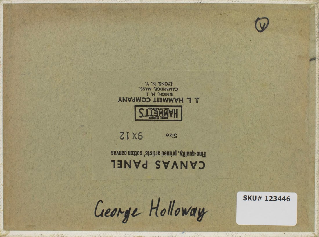 George Holloway (NJ,20C) oil painting - 8