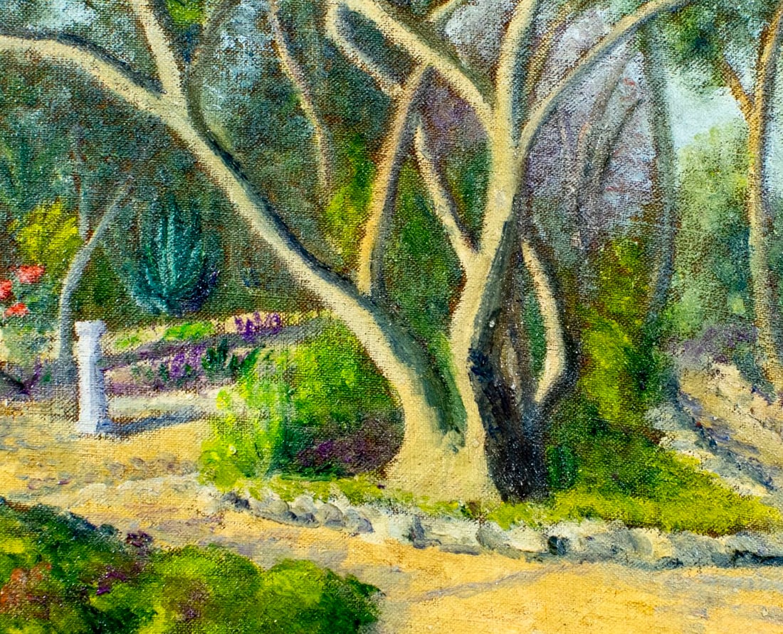 Hildegarde Hamilton (FL,VA,1898-1970) oil painting - 5