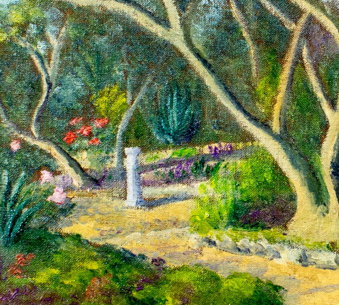 Hildegarde Hamilton (FL,VA,1898-1970) oil painting - 6