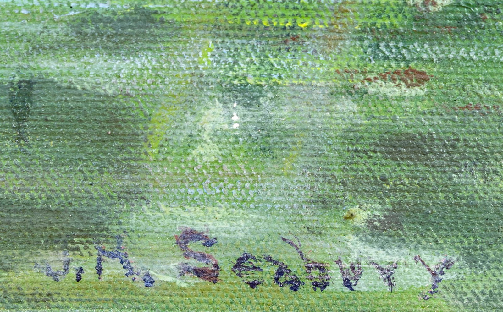 J H Seabury (VT,mid 20C) oil painting - 4