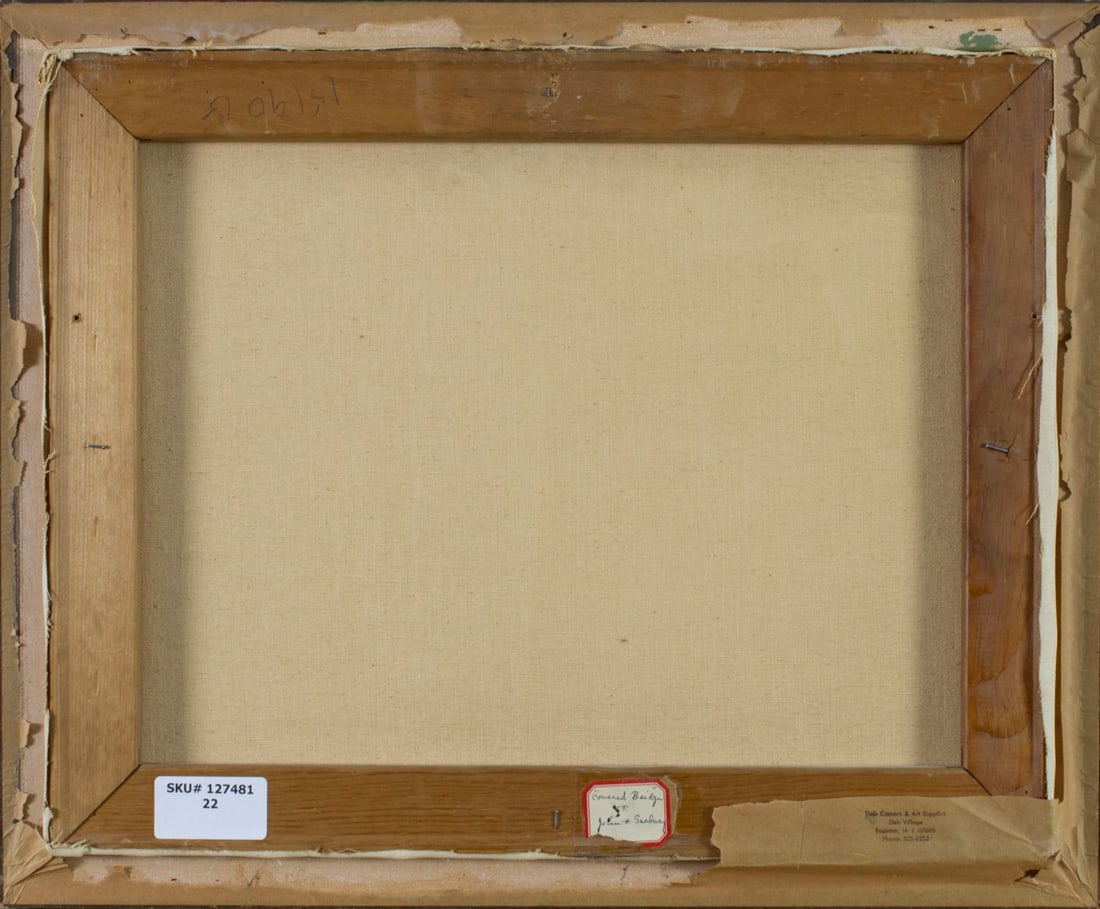J H Seabury (VT,mid 20C) oil painting - 9