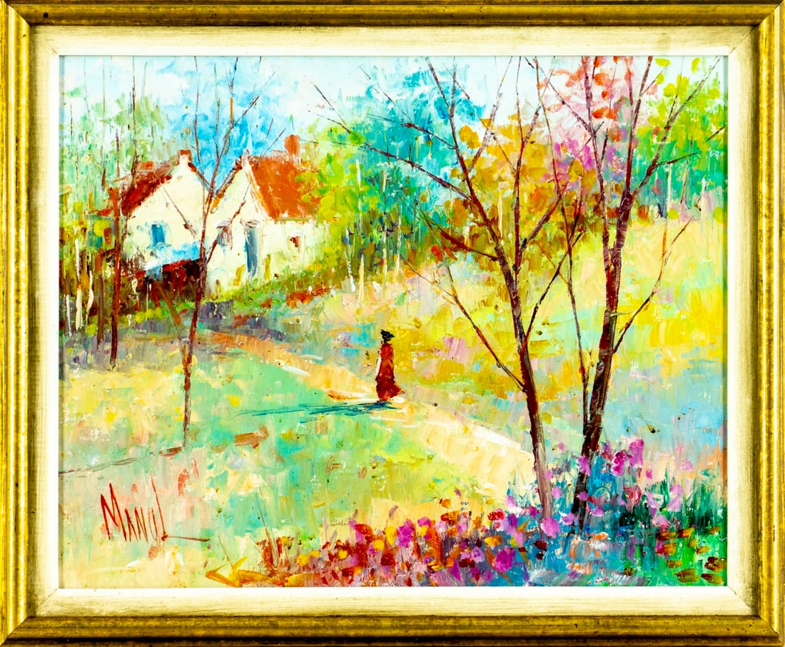 John Adamos Manol (Greek,1900-1989) oil painting - 3
