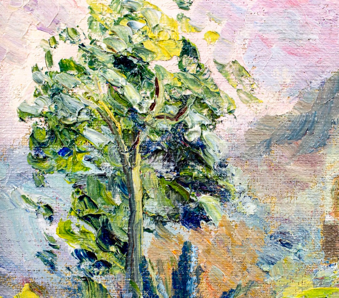 Hildegarde Hamilton (FL,VA,1898-1970) oil painting - 7