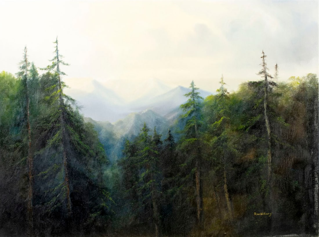 Ron Williams (TN,1947-2016) oil painting - 3