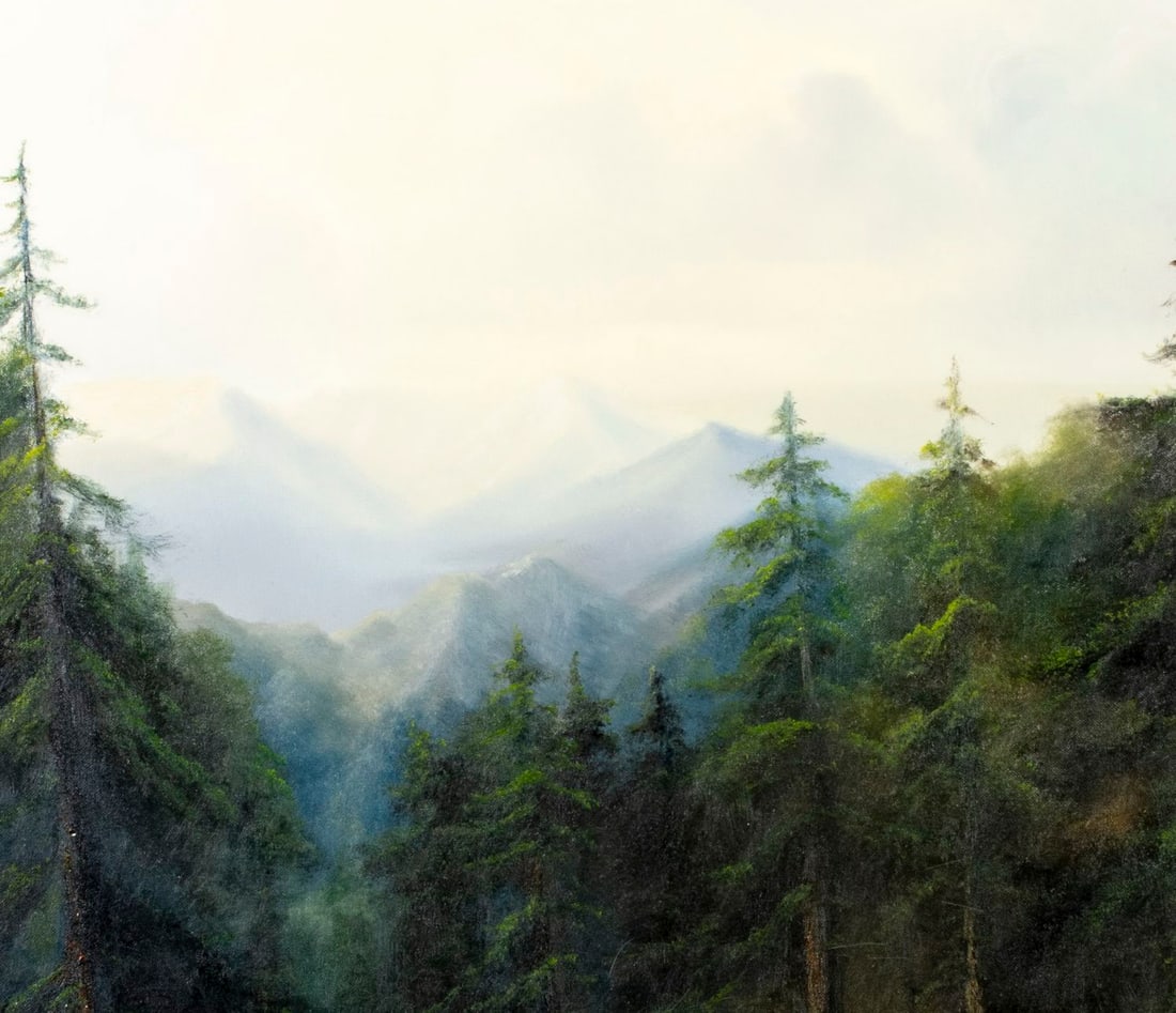 Ron Williams (TN,1947-2016) oil painting - 5