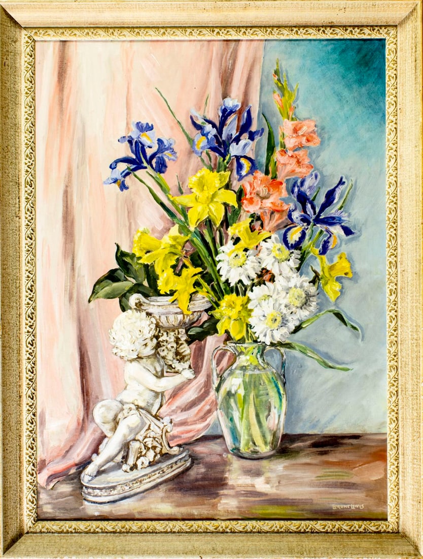 Lorene Lewis (US,20C) oil painting - 3
