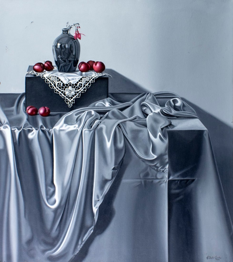 Milton Estrella Gavidia (Ecuador,b1969) oil painting (1 of 12)
