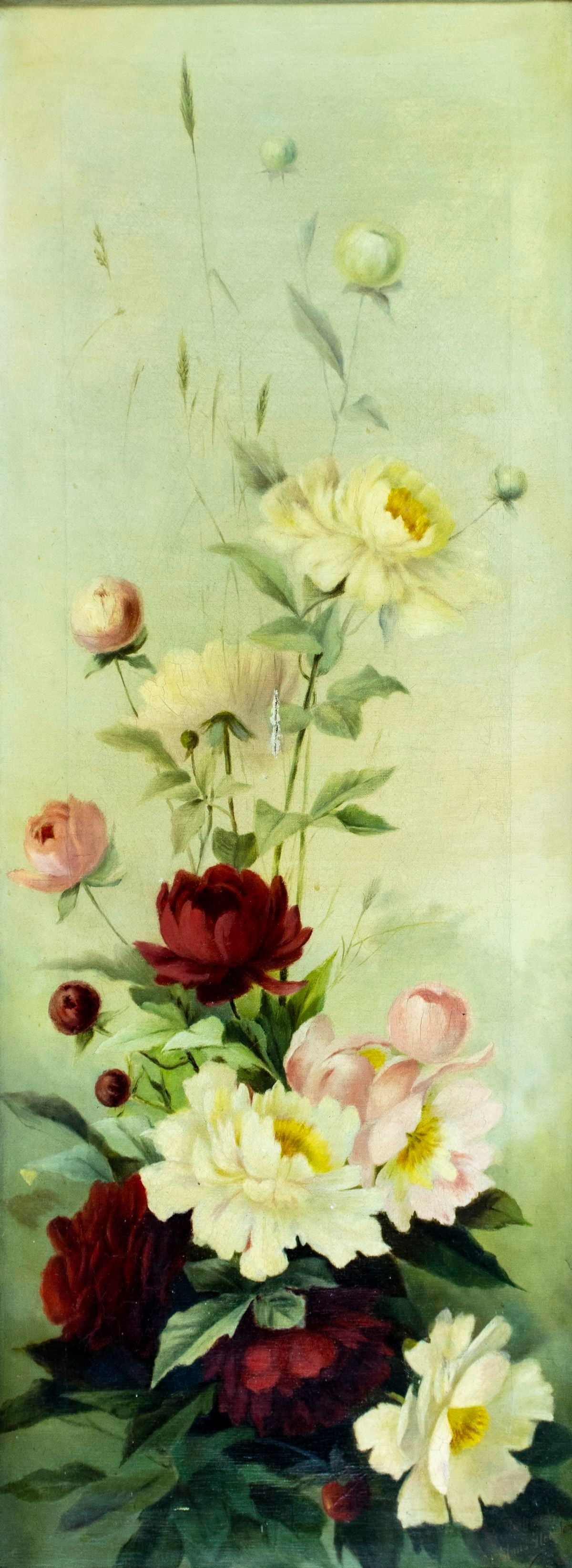 G Schmidt (US,early 20C) oil painting antique (1 of 13)