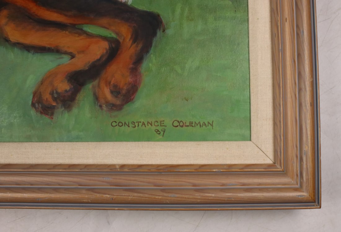 Constance Richardson (MI,IN,1905-2002) oil painting - 10