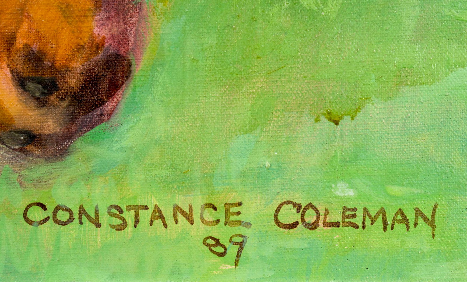 Constance Richardson (MI,IN,1905-2002) oil painting - 4