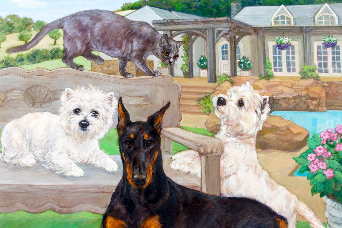 Constance Richardson (MI,IN,1905-2002) oil painting - 5