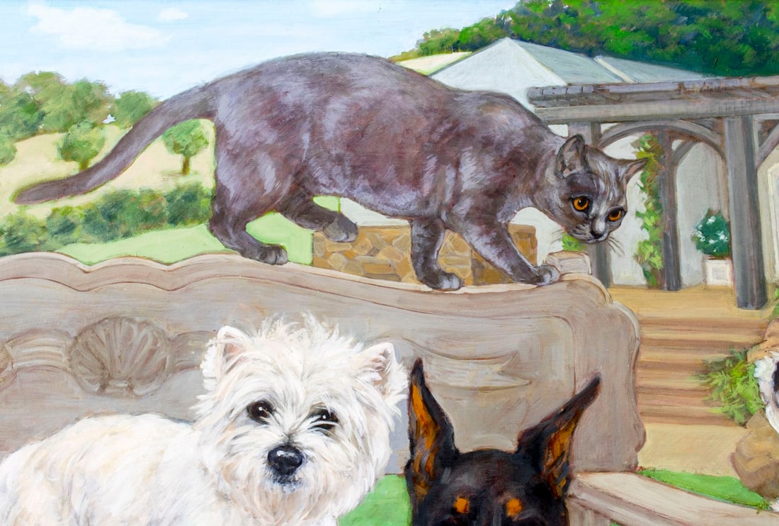 Constance Richardson (MI,IN,1905-2002) oil painting - 6