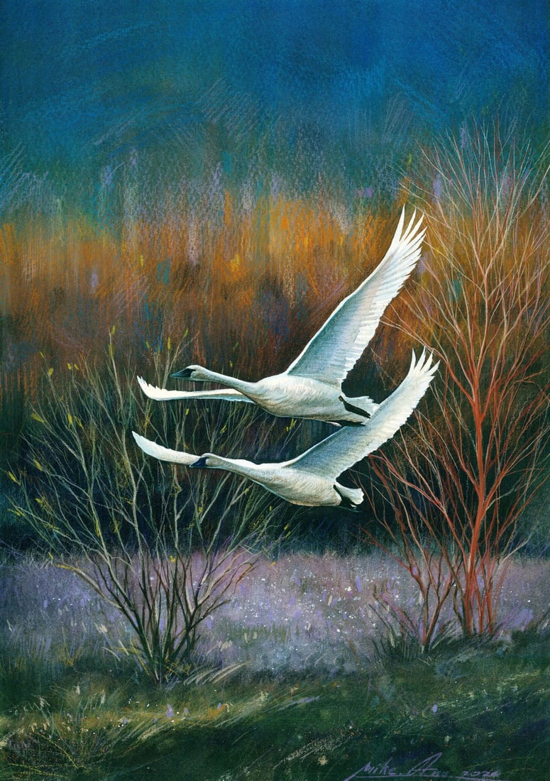 Mikhaylo Dmytriv (Ukraine,b 1997) watercolor painting (1 of 12)