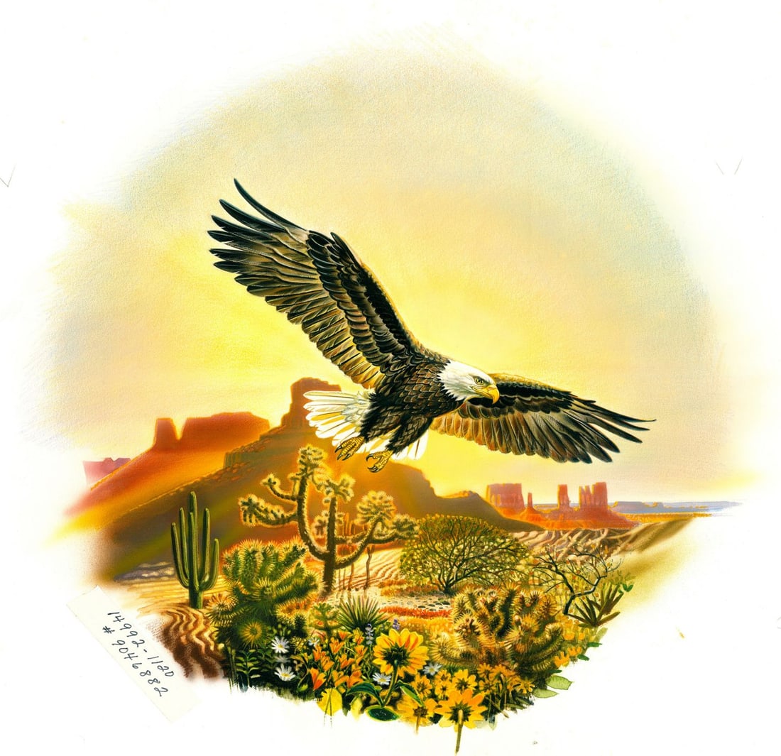 William Teodecki (MD,20C) gouache painting (1 of 12)