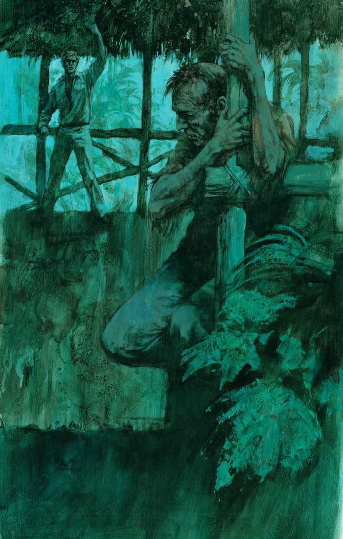 H Tom Hall (PA,NY,1932-2010) oil painting (1 of 13)