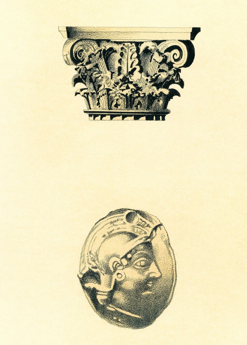 Dennis Luzak (IL,1939-?) graphite painting: ARTIST: Dennis Luzak (Illinois, 1939 - ???) TITLE: Illustration for Aristotle's The Politics book YEAR: 1980s MEDIUM: graphite on board CONDITION: Some