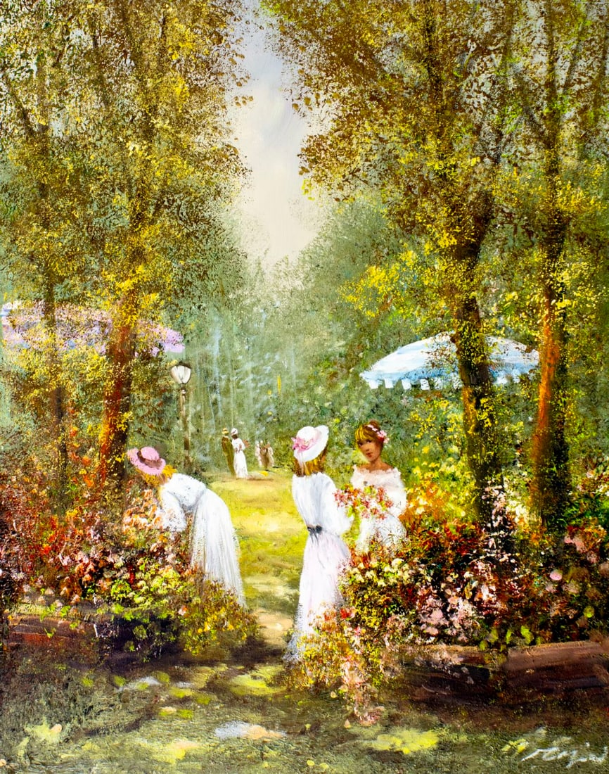 Rahnavardkar Madjid (Germany,Iran,1943-?) oil painting (1 of 13)