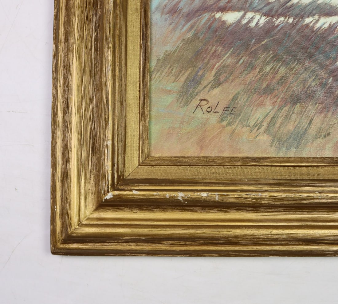 Rolfe (US,20C) oil painting - 10