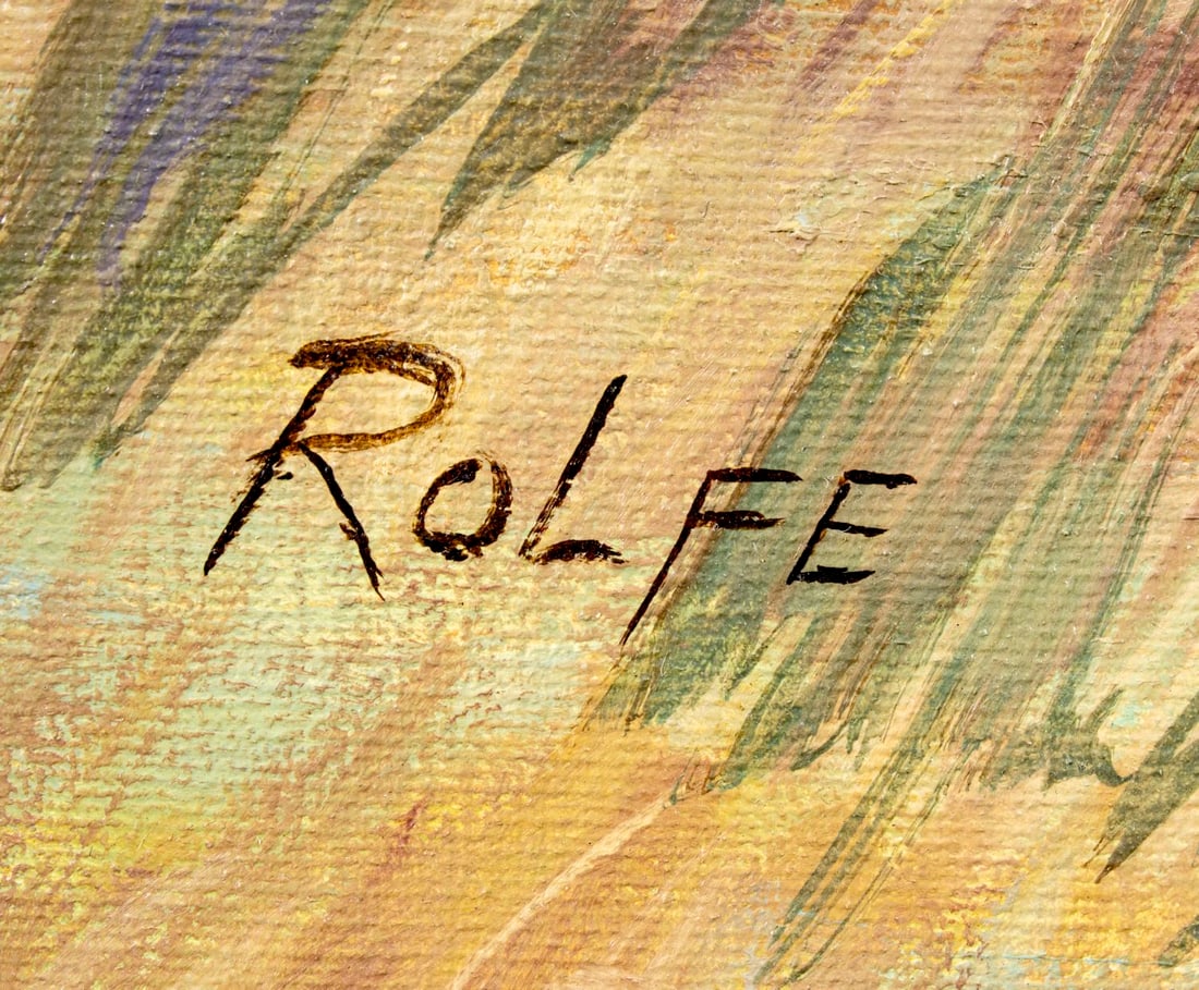 Rolfe (US,20C) oil painting - 4