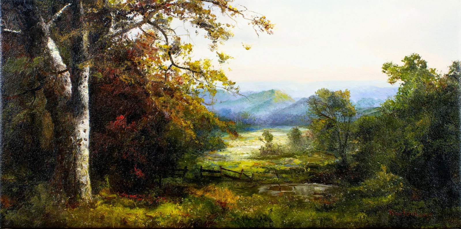 Ron Williams (TN,1947-2016) oil painting - 3