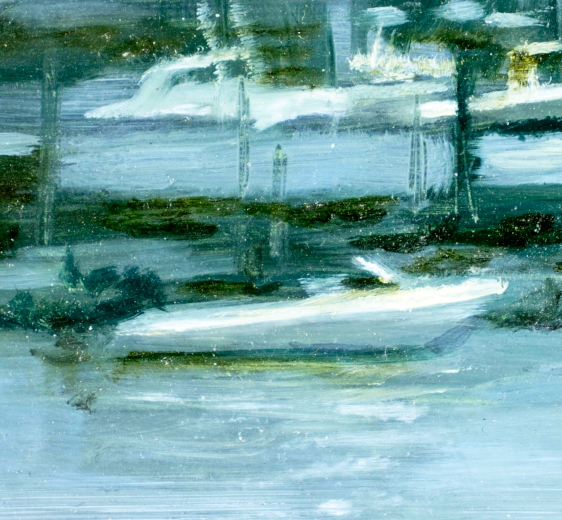 Sue Barrasi (NY,20/21C) oil painting - 8
