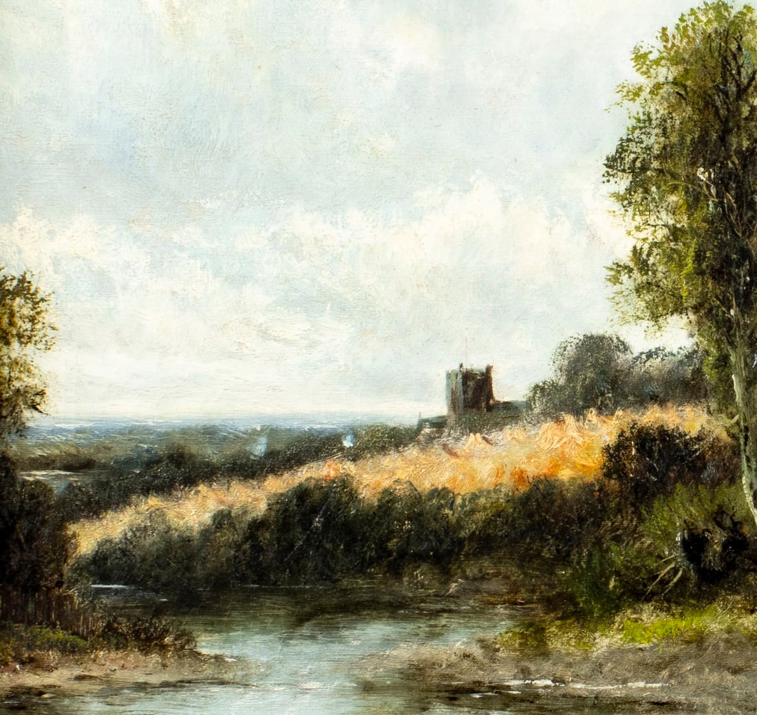 ATTR Jessie Hall (UK,?-1915) oil painting antique - 6