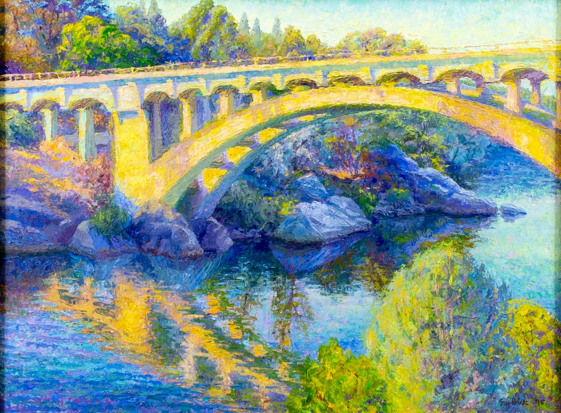 Susan A Sarback (CA,NY,b 1955) oil painting (1 of 12)
