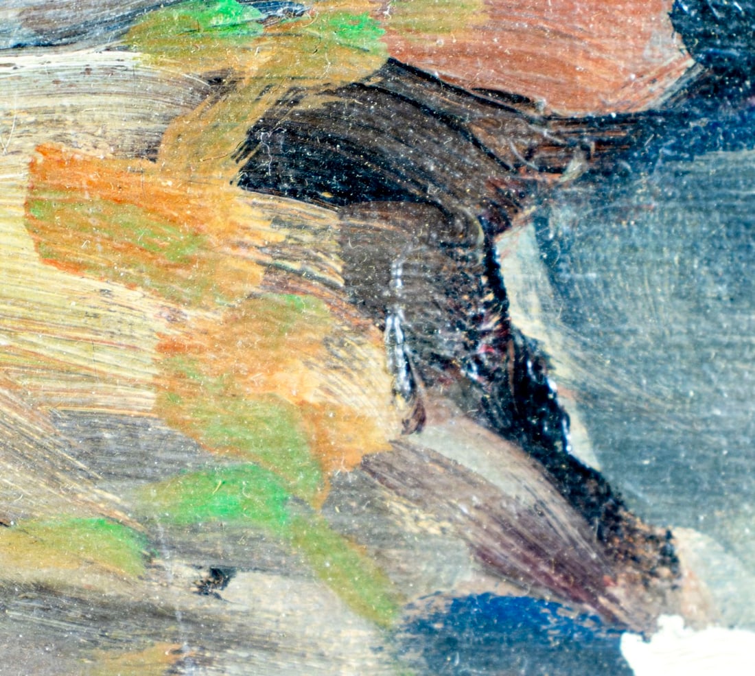 Reinhard (German,mid 20C) oil painting - 8