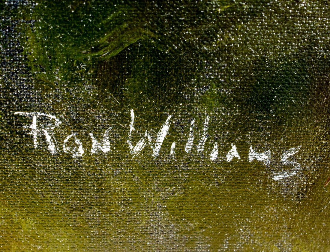 Ron Williams (TN,1947-2016) oil painting - 4