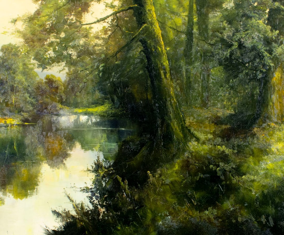 Ron Williams (TN,1947-2016) oil painting - 5