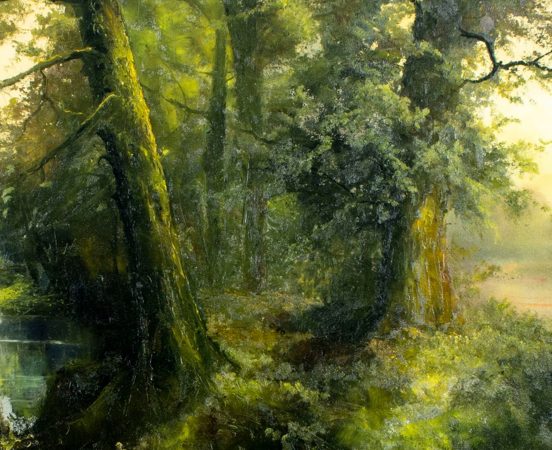 Ron Williams (TN,1947-2016) oil painting - 7