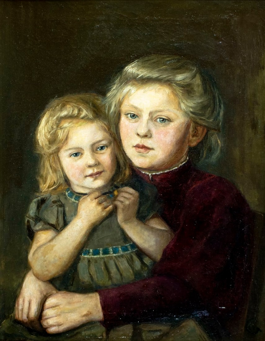 Jacob Ludvig Goldmann (Denmark,1880-1937) oil painting antique (1 of 17)