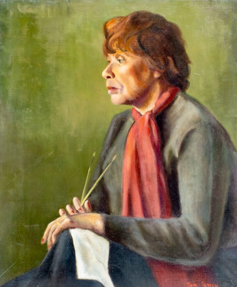 Thomas S Irwin (NY,20C) oil painting (1 of 12)